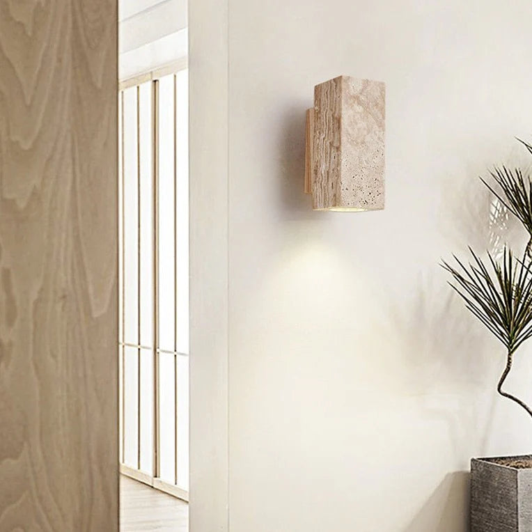 LÁMPARA DE PARED VELA DE MÁRMOL - ELEMENTO