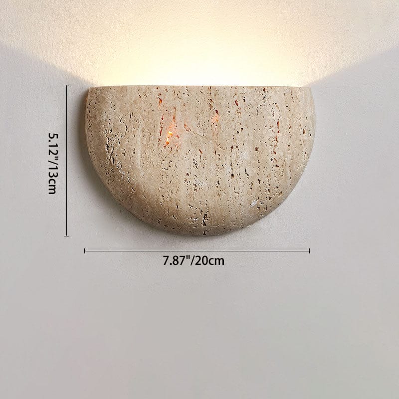 LÁMPARA ARBOTANTE MÁRMOL 20*13*10 CM. - ELEMENTO