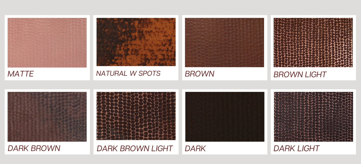 Premium Tina de Baño en Cobre Tradicional - ELEMENTO