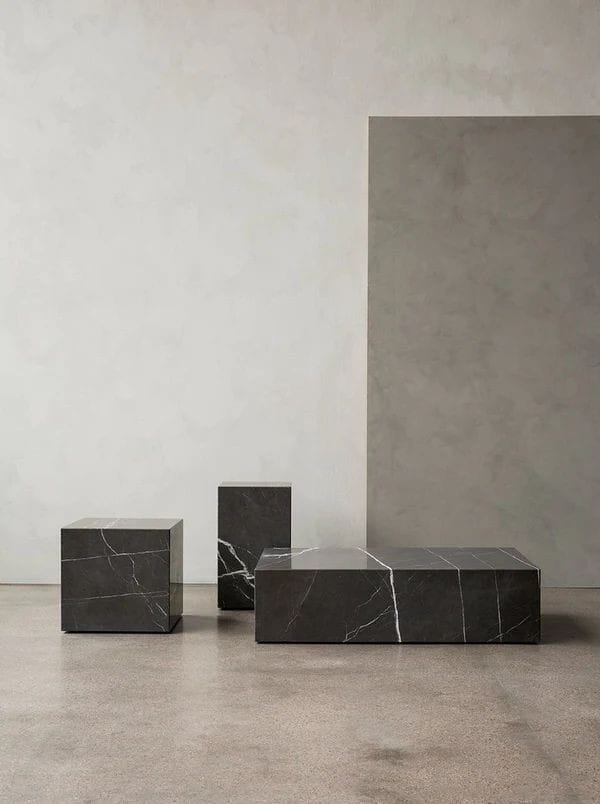 MESA MÁRMOL NEGRO VENUS 120*120*40 - ELEMENTO