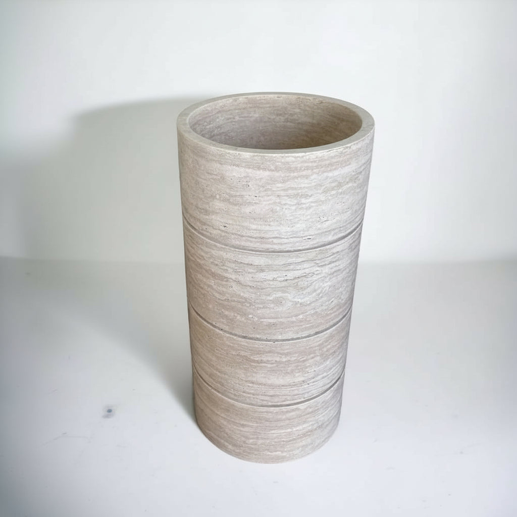 LAVABO TIPO PEDESTAL TRAVERTINO VENUS 45*85 CM - ELEMENTO