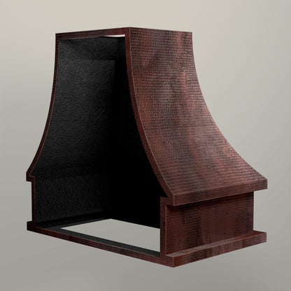 Premium Campana de Cocina para Muro en Cobre Diseño Torre - ELEMENTO 