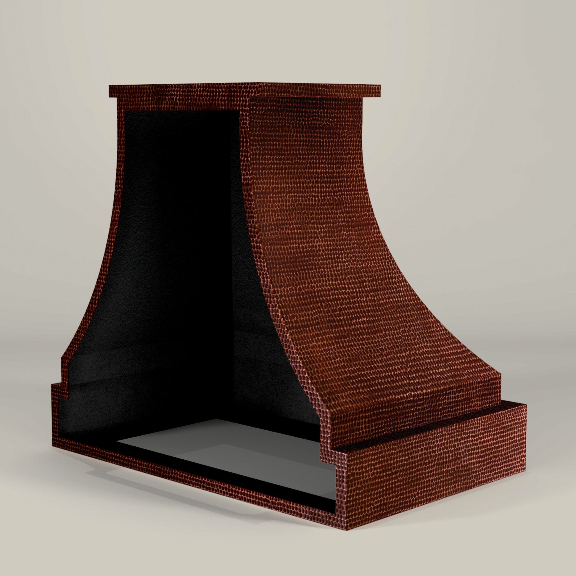 Premium Campana de Cocina para Muro en Cobre Diseño Pirámide - ELEMENTO 