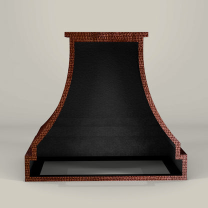 Premium Campana de Cocina para Muro en Cobre Diseño Pirámide - ELEMENTO 