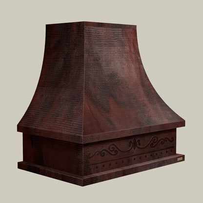 Premium Campana de Cocina para Muro en Cobre Diseño Torre - ELEMENTO 