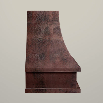 Premium Campana de Cocina para Muro en Cobre Diseño Torre - ELEMENTO 