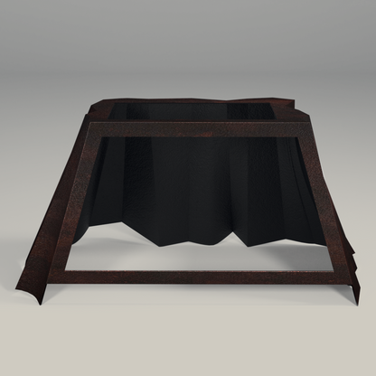 Premium Campana de Cocina Volcano para Muro en Cobre Diseño Sierra - ELEMENTO 