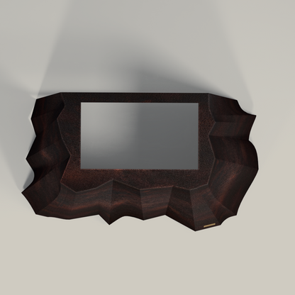 Premium Campana de Cocina Volcano para Muro en Cobre Diseño Sierra - ELEMENTO 