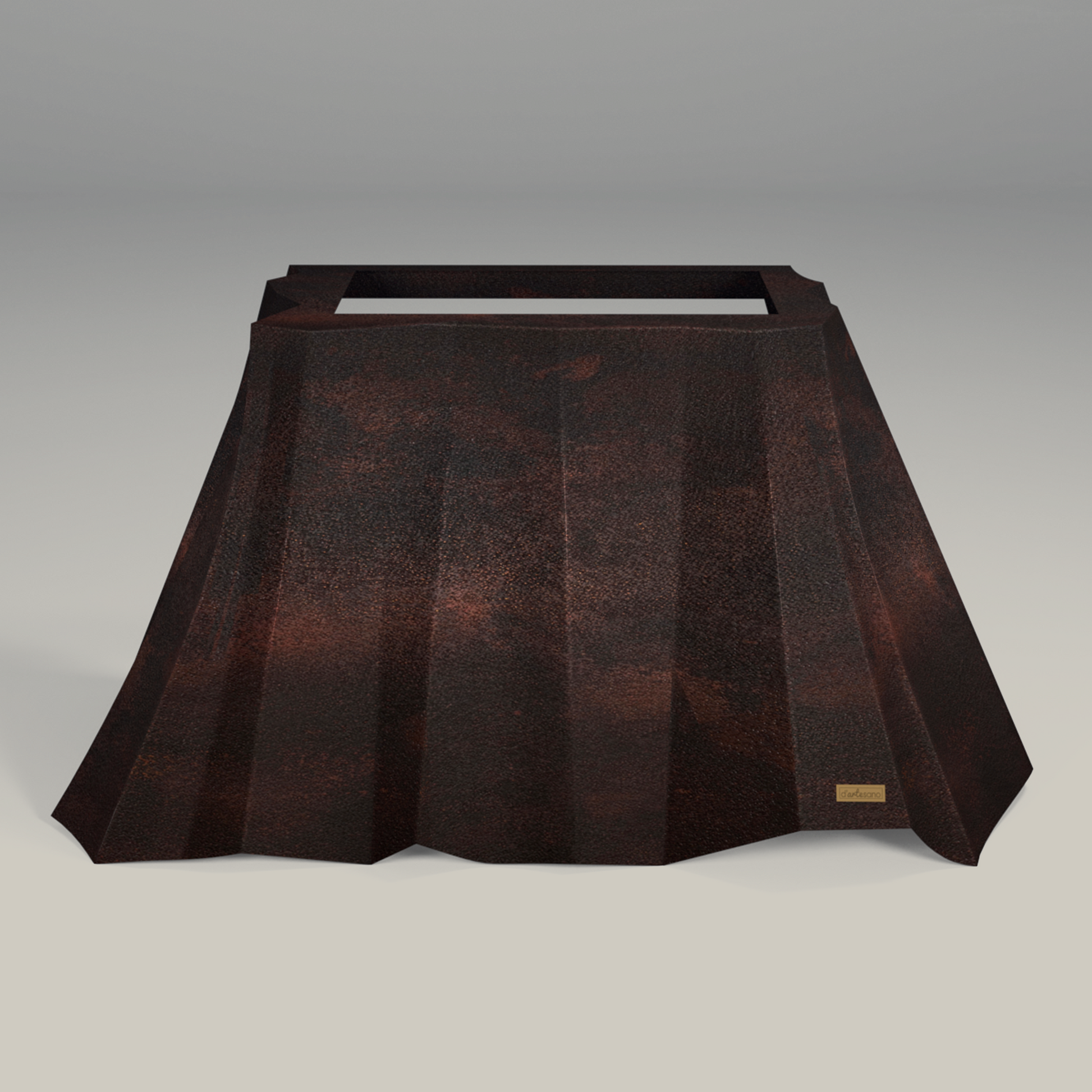 Premium Campana de Cocina Volcano para Muro en Cobre Diseño Sierra - ELEMENTO 
