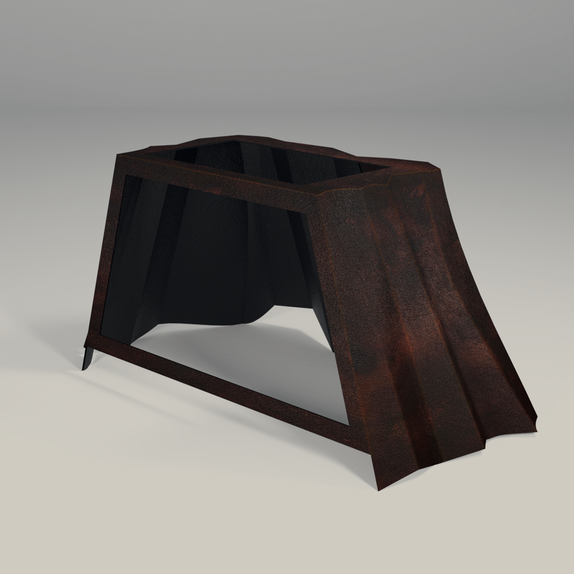 Premium Campana de Cocina Volcano para Muro en Cobre Diseño Sierra - ELEMENTO 