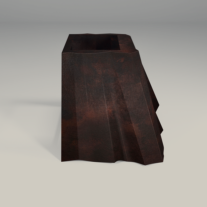 Premium Campana de Cocina Volcano para Muro en Cobre Diseño Sierra - ELEMENTO 