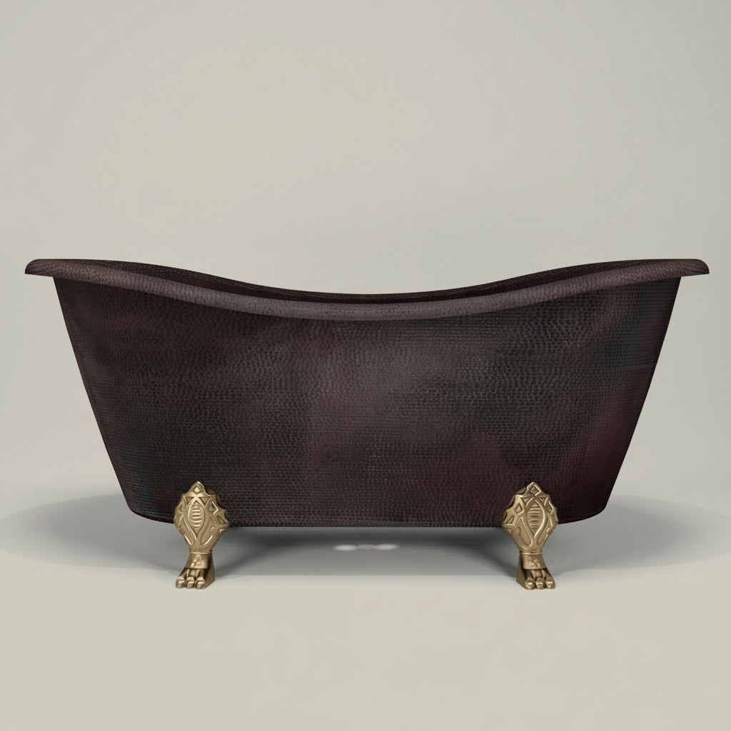Premium Tina de Baño en Cobre  Diseño Antique - ELEMENTO 