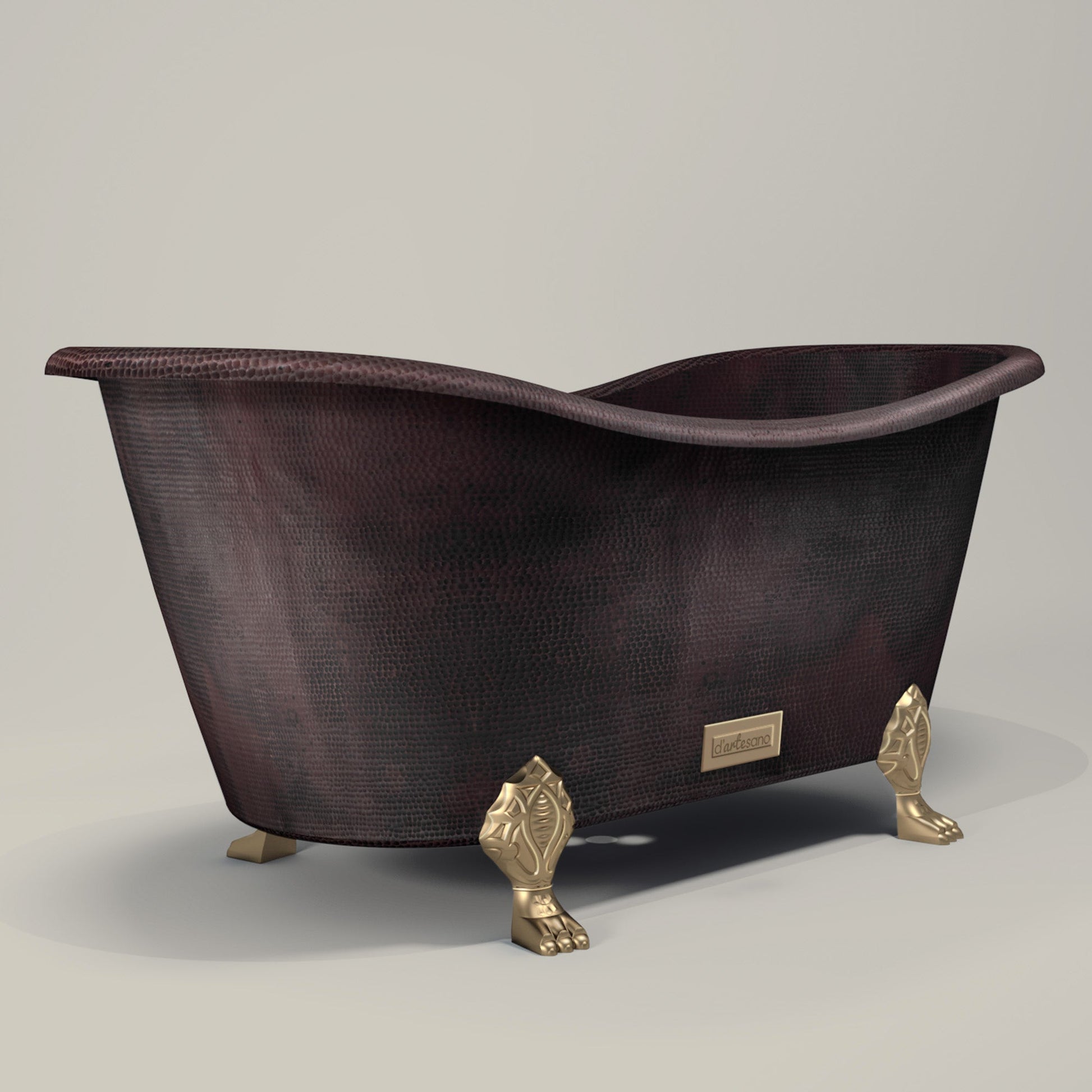Premium Tina de Baño en Cobre  Diseño Antique - ELEMENTO 