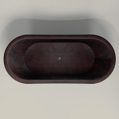 Premium Tina de Baño en Cobre  Diseño Antique - ELEMENTO 