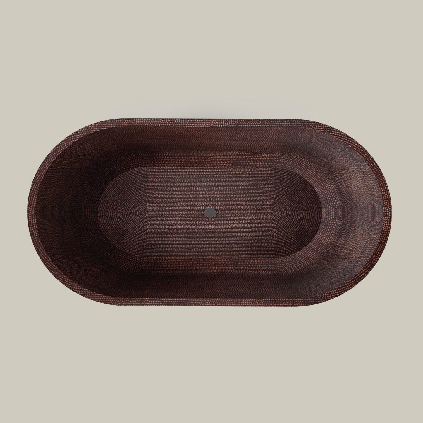 Premium Tina De Baño Con Doble Pared En Cobre Diseño Xicali - ELEMENTO 