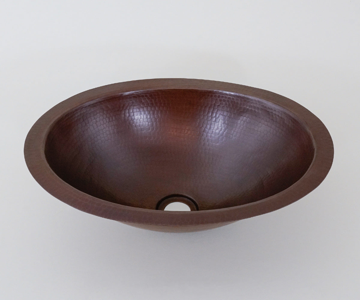 Premium Lavabo Ovalado en Cobre - ELEMENTO 