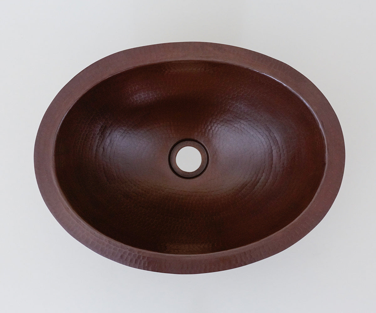Premium Lavabo Ovalado en Cobre - ELEMENTO 