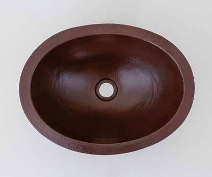 Premium Lavabo Ovalado en Cobre - ELEMENTO 