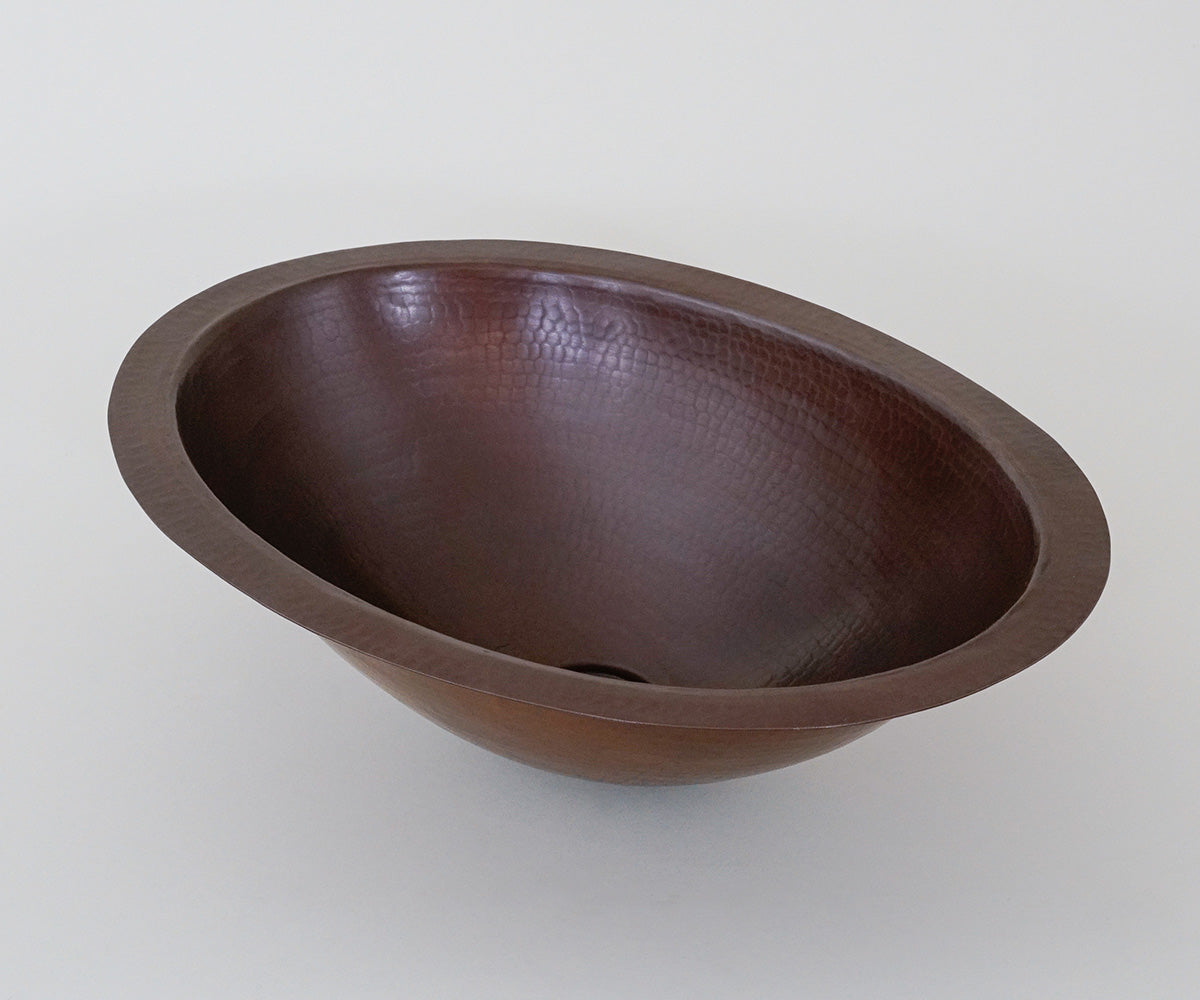 Premium Lavabo Ovalado en Cobre - ELEMENTO 