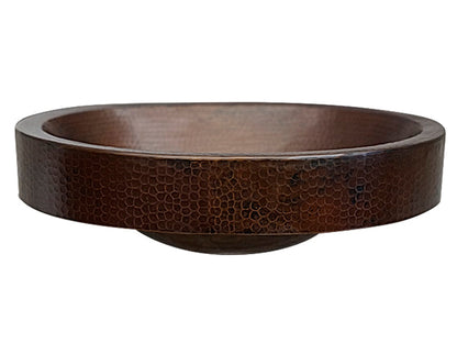 Premium Lavabo Especial Ovalado en Cobre con Faldón - ELEMENTO 