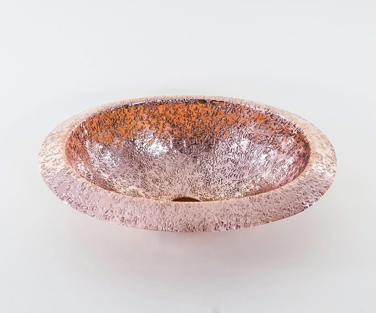 Premium Lavabo Volcano Especial en Cobre Diseño Duna - ELEMENTO 