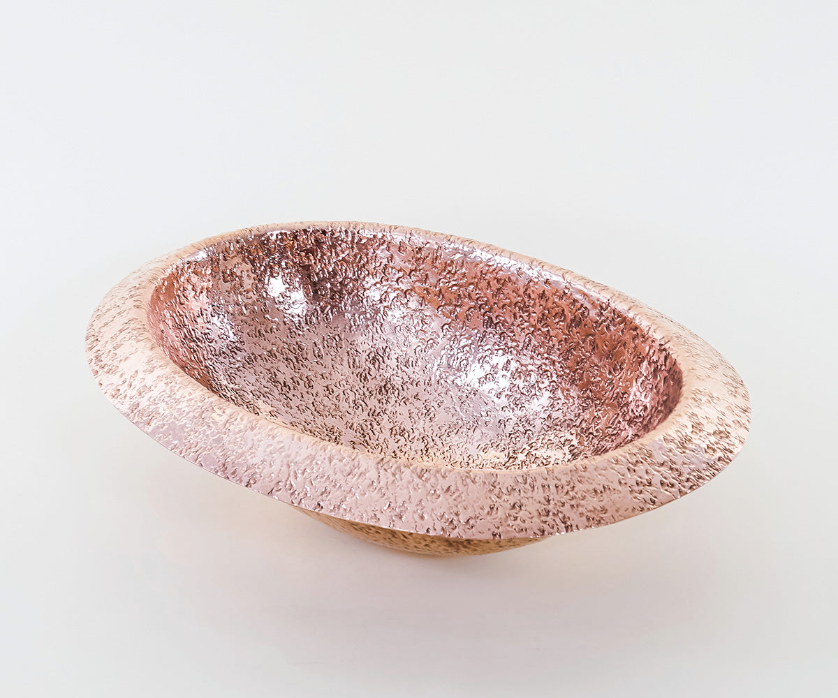 Premium Lavabo Volcano Especial en Cobre Diseño Duna - ELEMENTO 