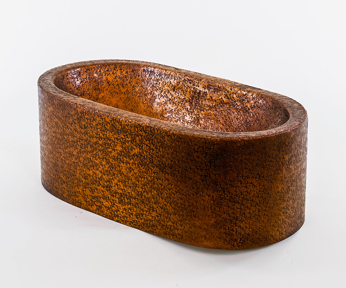 Premium Lavabo Volcano Vessel en Cobre Diseño Cápsula - ELEMENTO 