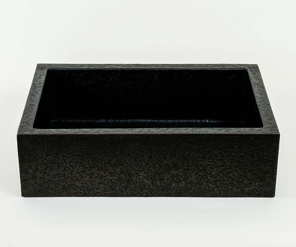 Premium Lavabo Volcano Vessel Rectangular en Diseño Tatra - ELEMENTO 