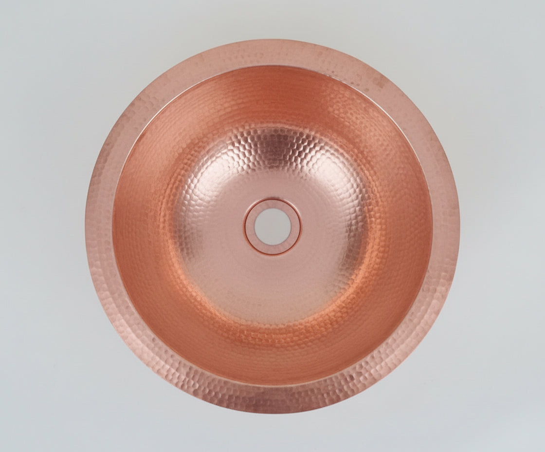 Premium Lavabo Redondo en Cobre - ELEMENTO 