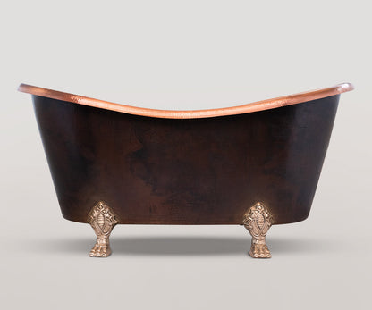 Premium Tina de Baño en Cobre  Diseño Antique - ELEMENTO 