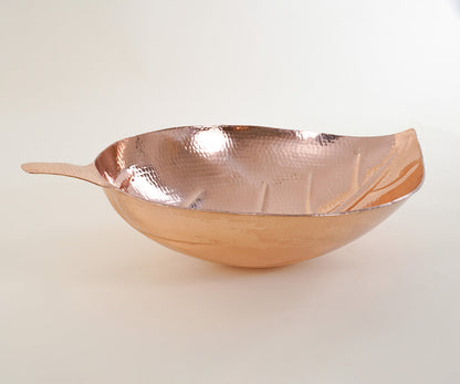 Premium Lavabo Vessel en Cobre Diseño Hoja - ELEMENTO 