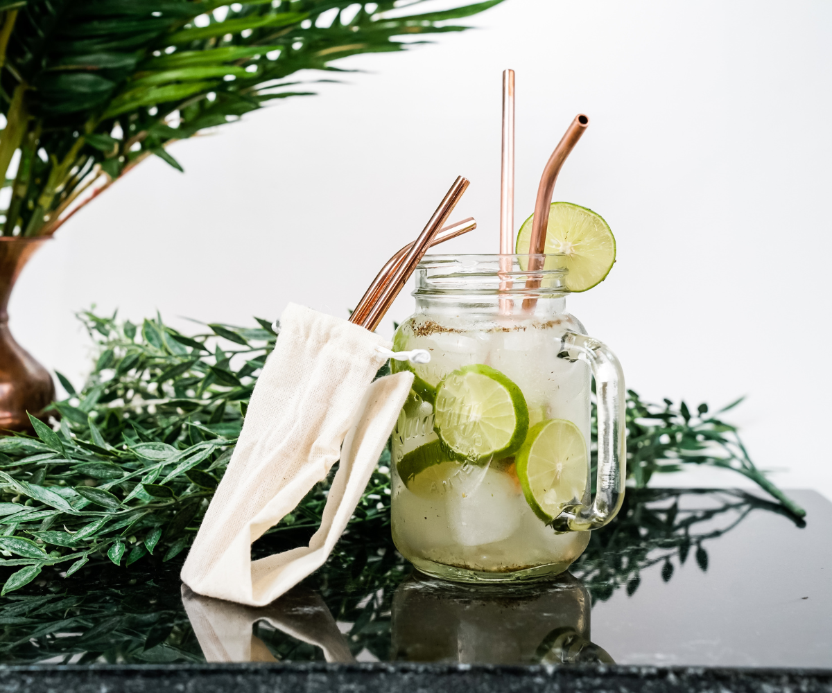 Premium Kit de Popotes en Cobre - ELEMENTO 