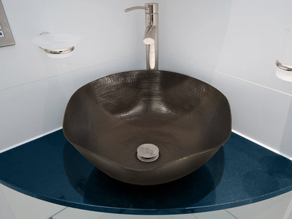 Lavabo Vessel Hexagonal en Cobre - ELEMENTO 