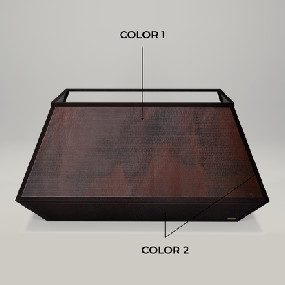 Premium Campana de Cocina para Isla en Cobre Diseño Altiplano - ELEMENTO 