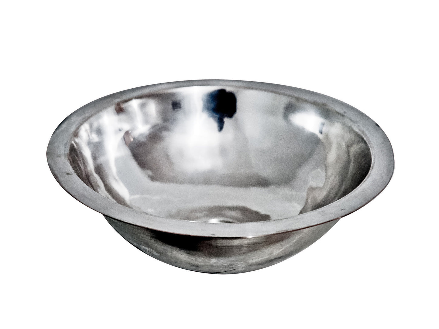 Premium Lavabo Redondo en Alpaca Liso Alto Brillo - ELEMENTO 