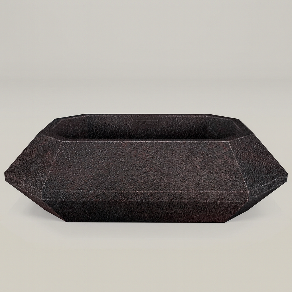 Premium Lavabo Volcano Vessel En Cobre Diseño Esmeralda - ELEMENTO 