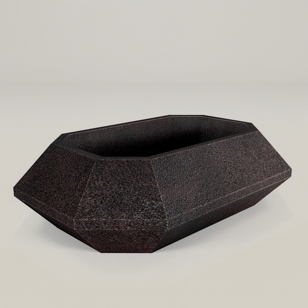 Premium Lavabo Volcano Vessel En Cobre Diseño Esmeralda - ELEMENTO 