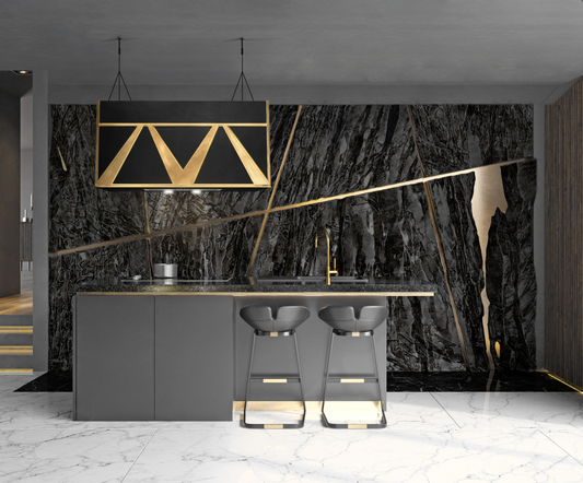 Premium Campana De Cocina Para Isla En Cobre-latón Diseño Mexiq - ELEMENTO 