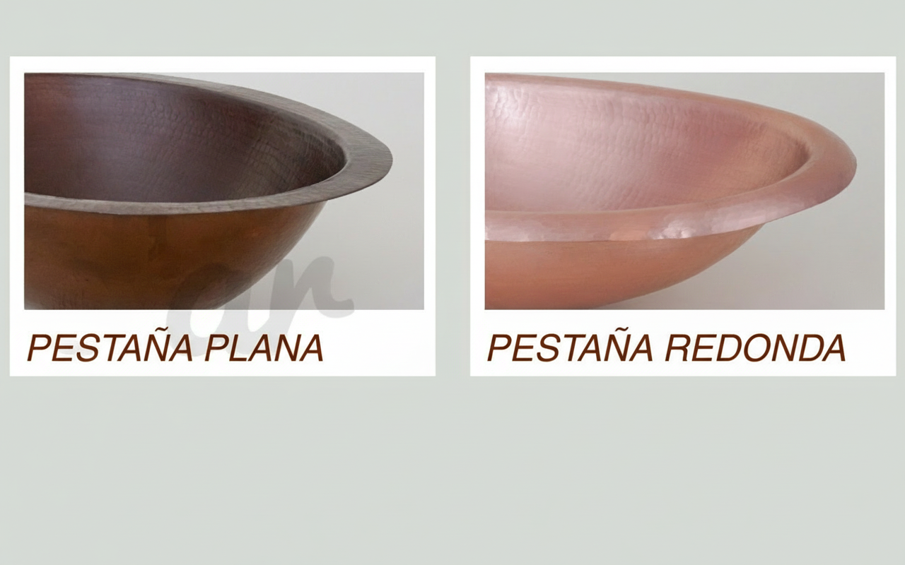 Premium Lavabo Ovalado en Cobre - ELEMENTO 