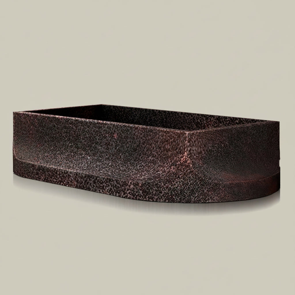 Premium Lavabo Volcano Vessel En Cobre Diseño Tulum - ELEMENTO 