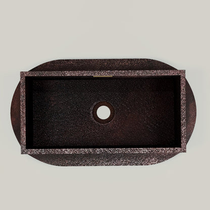 Premium Lavabo Volcano Vessel En Cobre Diseño Tulum - ELEMENTO 