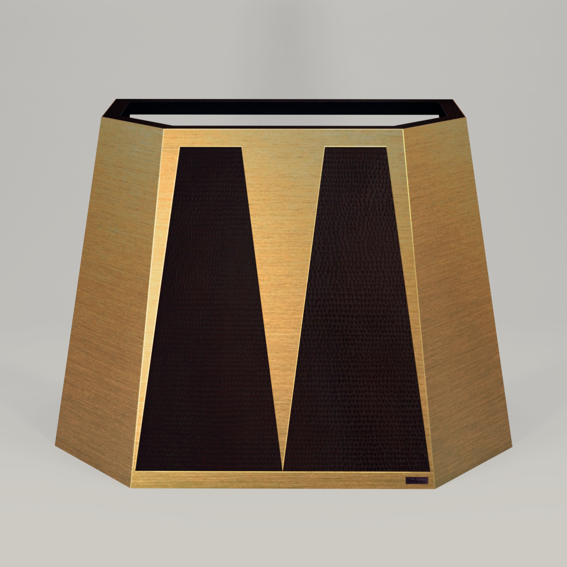 Premium Campana de Cocina para Muro en Laton-Cobre Diseño Aztek - ELEMENTO 