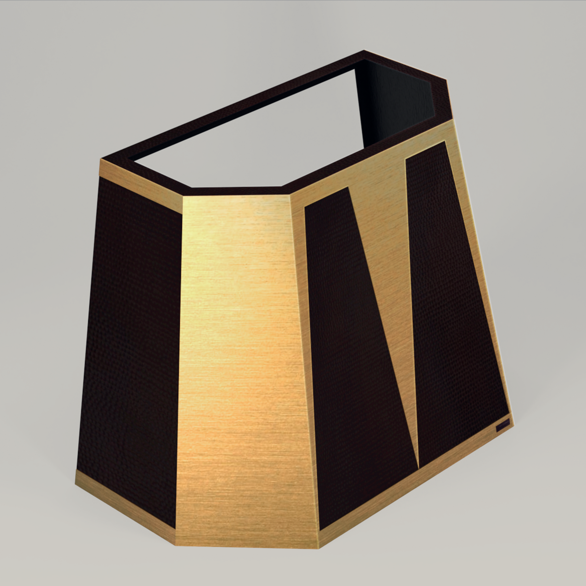 Premium Campana de Cocina para Muro en Laton-Cobre Diseño Aztek - ELEMENTO 