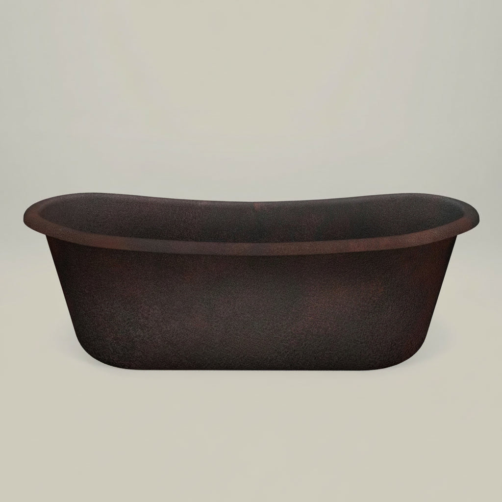 Premium Tina De Baño Volcano En Cobre Diseño Provenza - ELEMENTO 