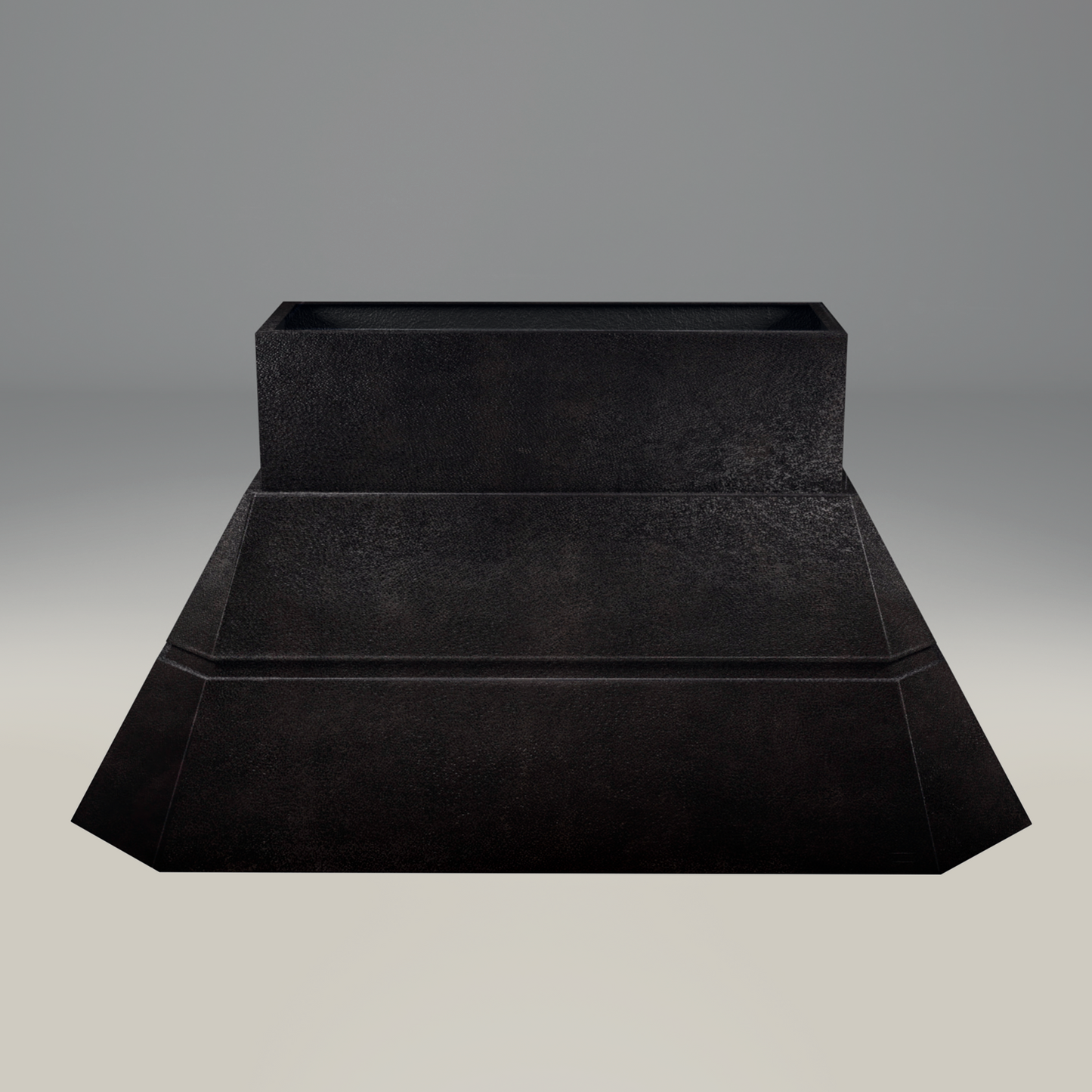 Premium Campana De Cocina Volcano Para Isla En Cobre Diseño Teotihuacán - ELEMENTO 