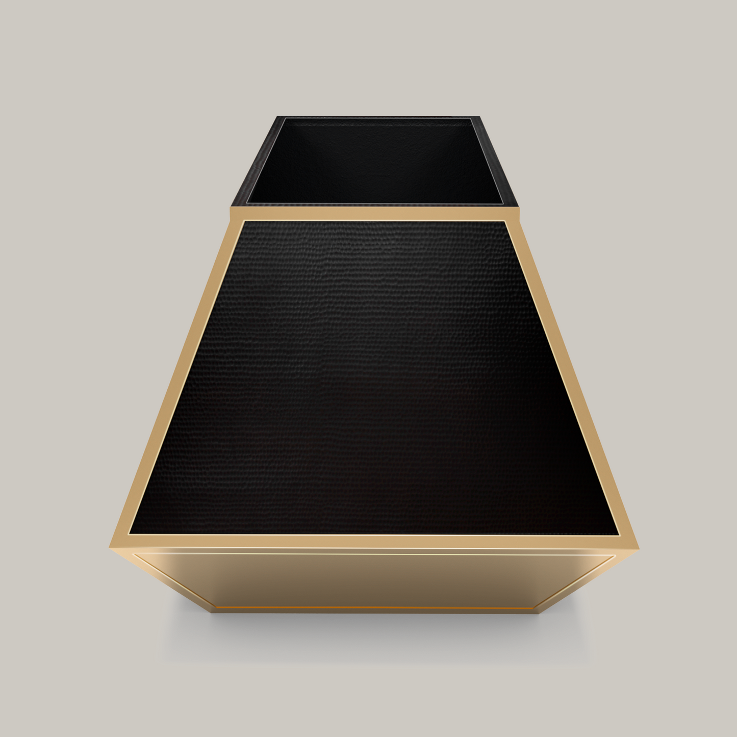 Premium Campana de Cocina para Isla en Cobre-Latón Diseño Altiplano - ELEMENTO 