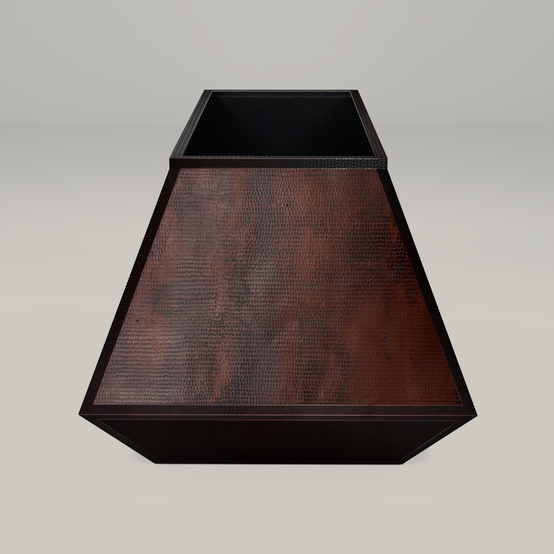 Premium Campana de Cocina para Isla en Cobre Diseño Altiplano - ELEMENTO 