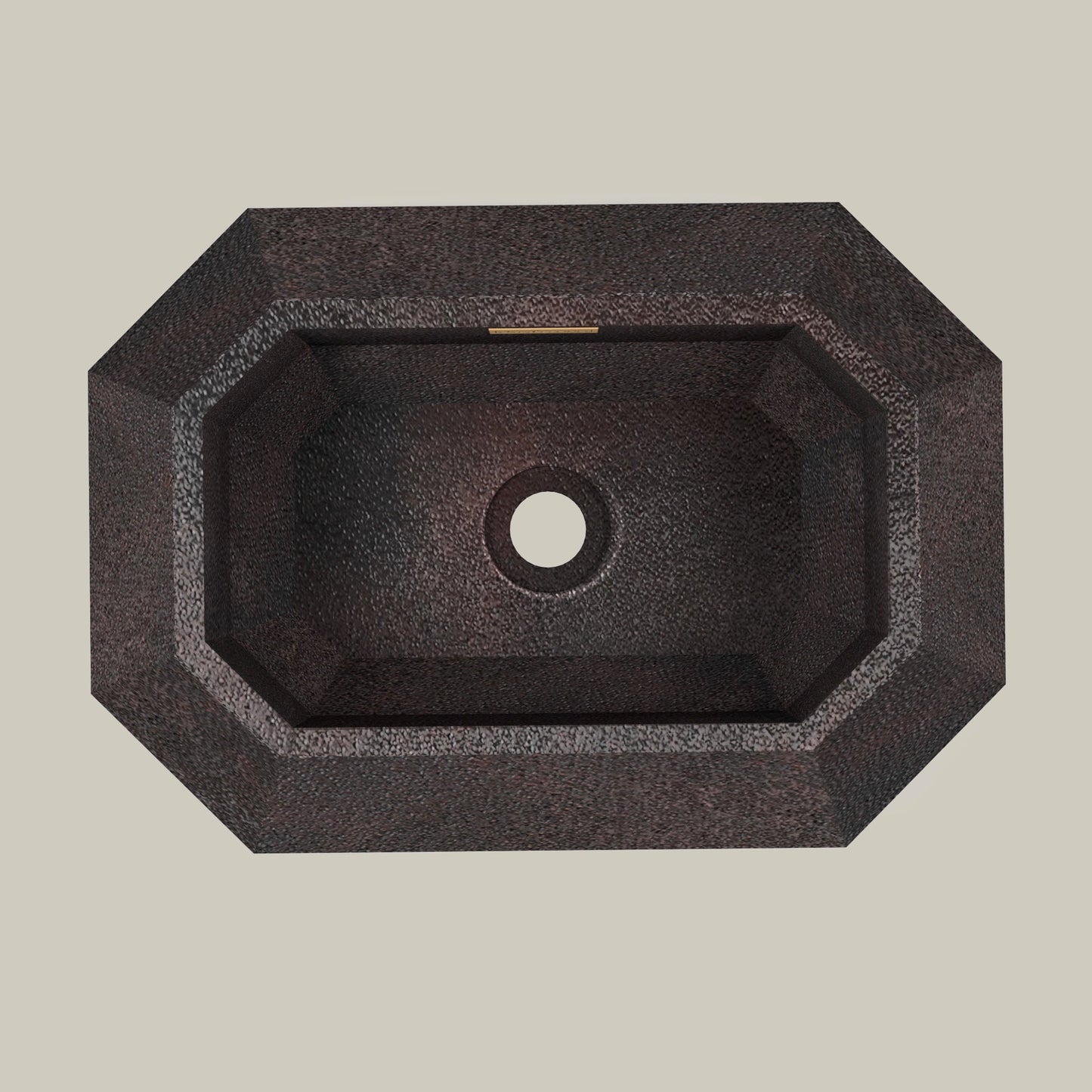 Premium Lavabo Volcano Vessel En Cobre Diseño Esmeralda - ELEMENTO 