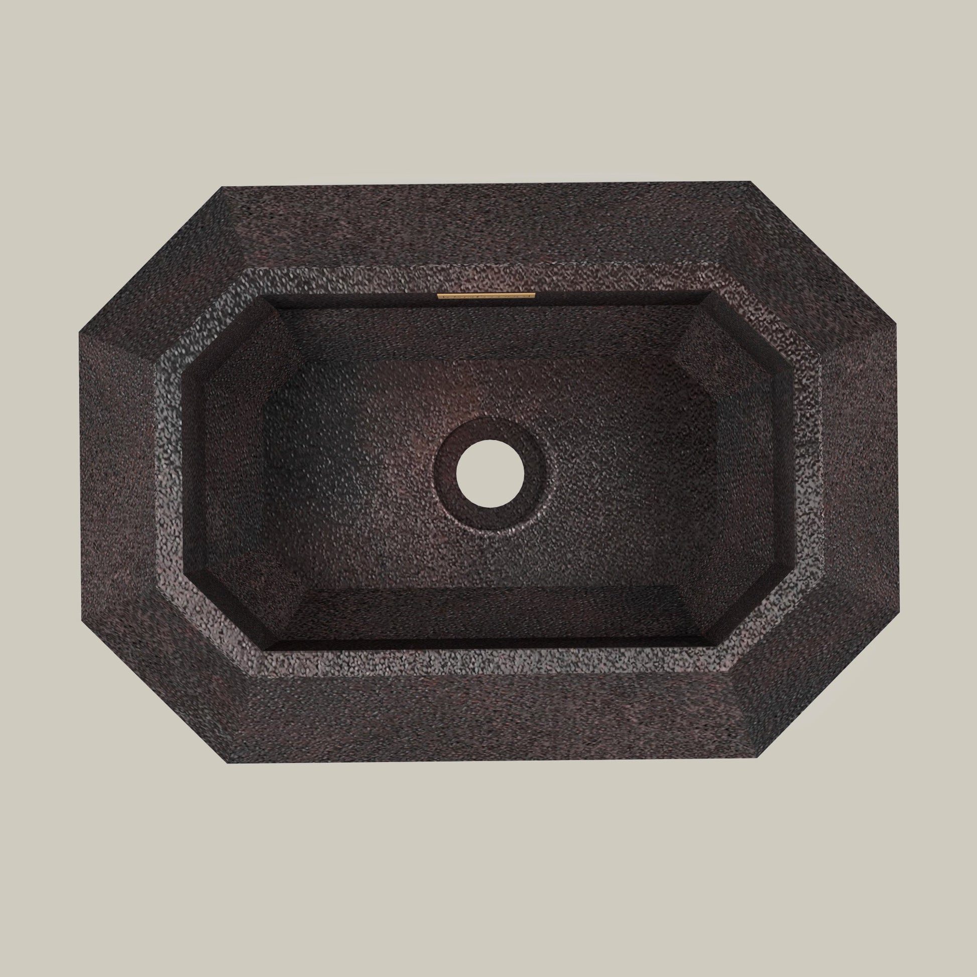 Premium Lavabo Volcano Vessel En Cobre Diseño Esmeralda - ELEMENTO 