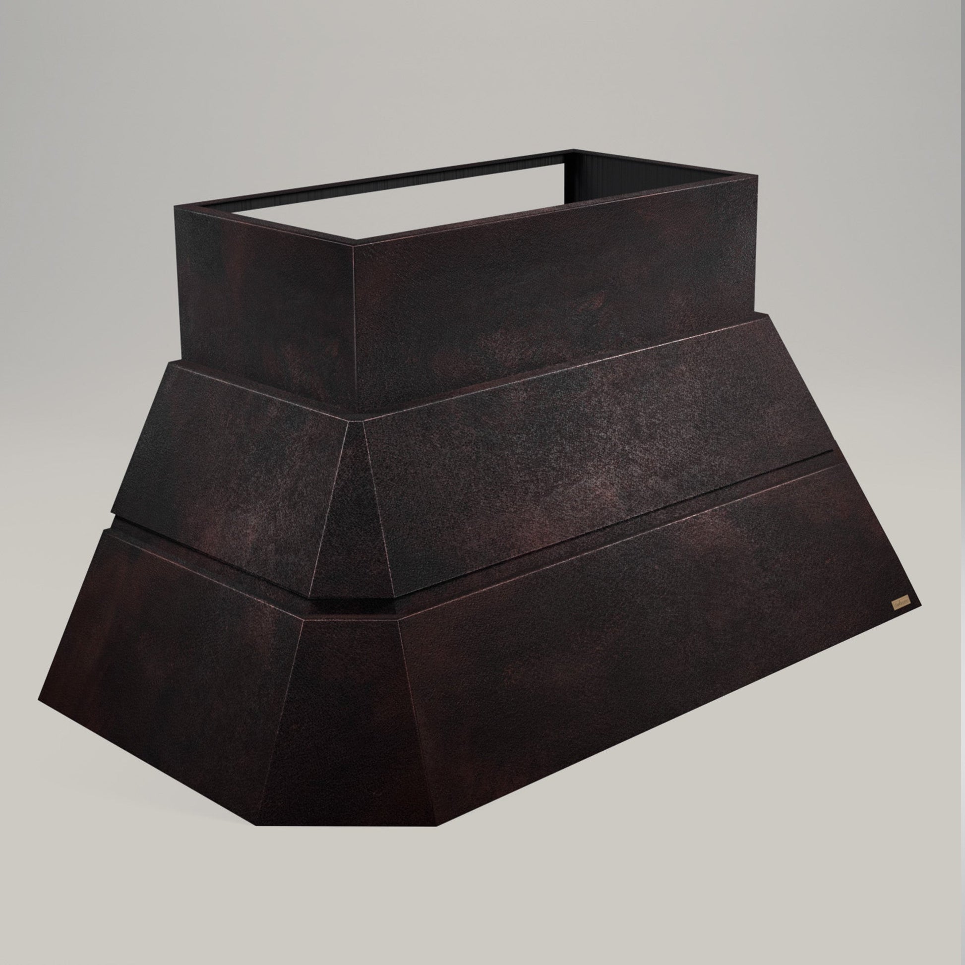 Premium Campana De Cocina Volcano Para Muro En Cobre Diseño Teotihuacan - ELEMENTO 